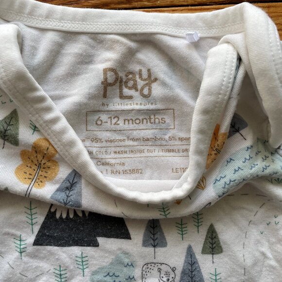 Little Sleepies Let's Explore Bodysuit Size 6-12 Month - Picture 5 of 6